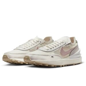 (WMNS) Nike Waffle One Essentials 'Oxford pink' FB1298-101